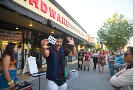 Berkshire Busk performance in Great Barrington